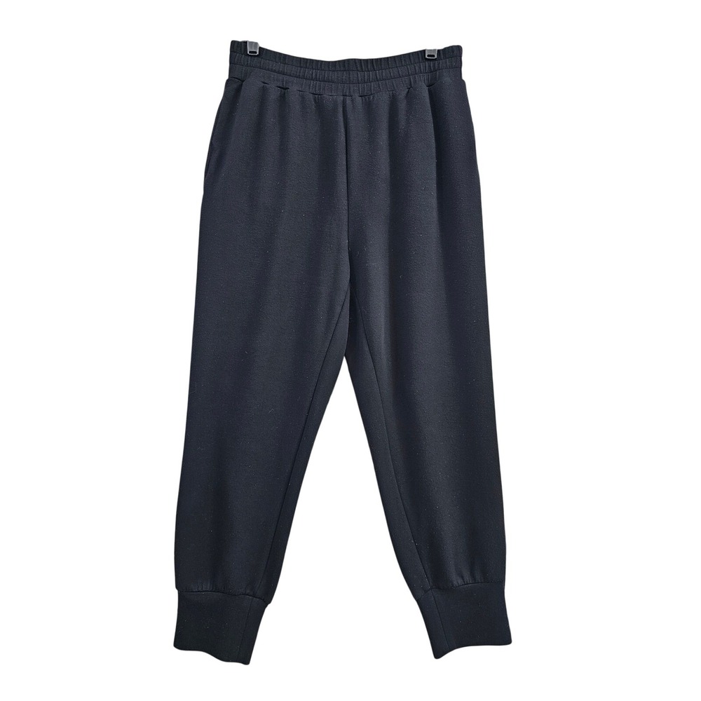 Varley The Slim Cuff Pant 25 Womens Large Black DoubleSoft Joggers VAR01713 Slim